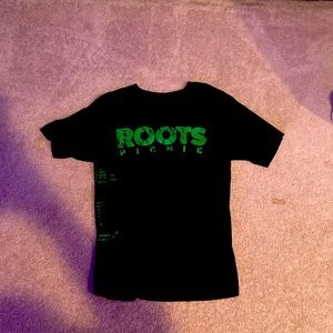 Vlone Roots Picnic Black T-Shirt